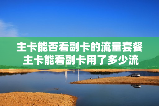 主卡能否看副卡的流量套餐 主卡能看副卡用了多少流量吗