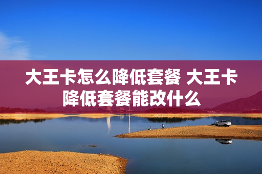 大王卡怎么降低套餐 大王卡降低套餐能改什么