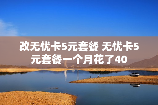 改无忧卡5元套餐 无忧卡5元套餐一个月花了40
