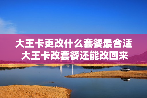 大王卡更改什么套餐最合适 大王卡改套餐还能改回来吗