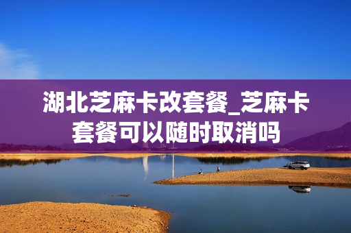 湖北芝麻卡改套餐_芝麻卡套餐可以随时取消吗
