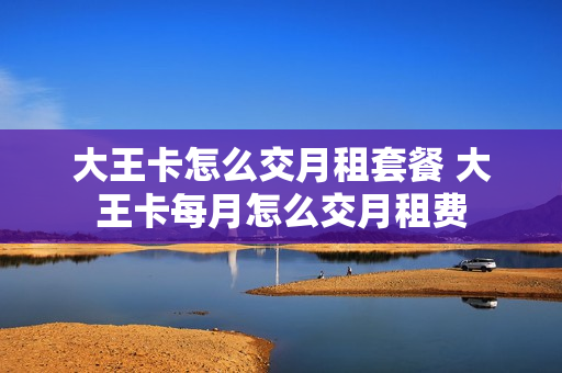 大王卡怎么交月租套餐 大王卡每月怎么交月租费