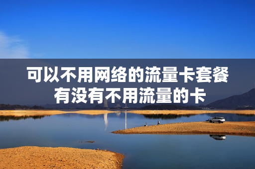 可以不用网络的流量卡套餐 有没有不用流量的卡