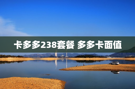 卡多多238套餐 多多卡面值