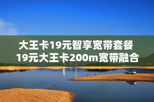 大王卡19元智享宽带套餐 19元大王卡200m宽带融合