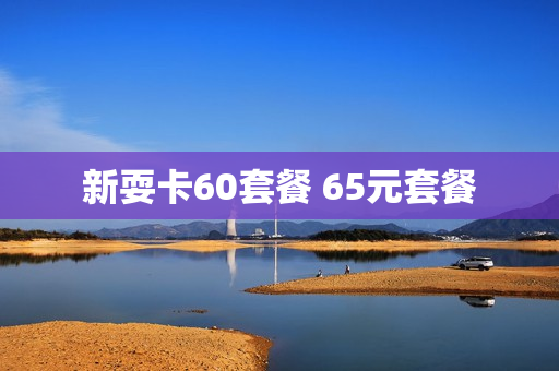 新耍卡60套餐 65元套餐