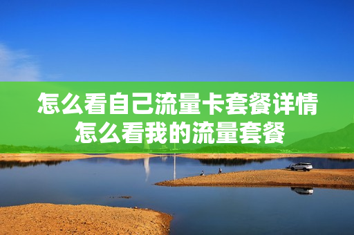 怎么看自己流量卡套餐详情 怎么看我的流量套餐