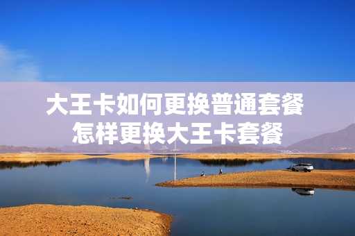 大王卡如何更换普通套餐 怎样更换大王卡套餐