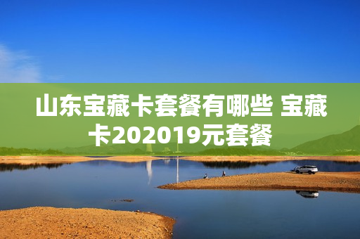 山东宝藏卡套餐有哪些 宝藏卡202019元套餐