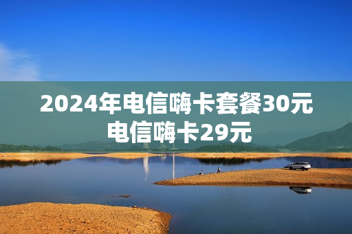 2024年电信嗨卡套餐30元 电信嗨卡29元