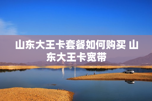 山东大王卡套餐如何购买 山东大王卡宽带