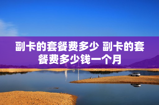 副卡的套餐费多少 副卡的套餐费多少钱一个月