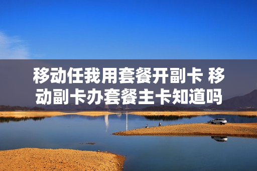 移动任我用套餐开副卡 移动副卡办套餐主卡知道吗
