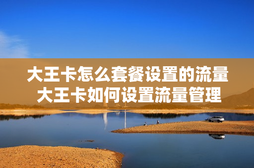 大王卡怎么套餐设置的流量 大王卡如何设置流量管理