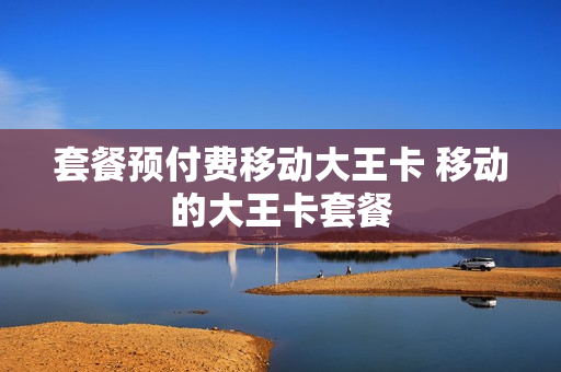 套餐预付费移动大王卡 移动的大王卡套餐