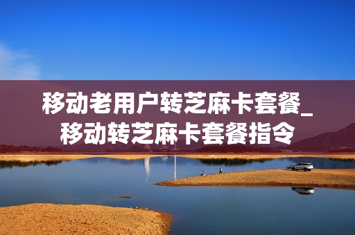 移动老用户转芝麻卡套餐_移动转芝麻卡套餐指令