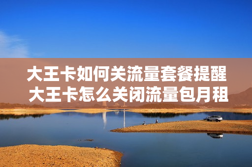大王卡如何关流量套餐提醒 大王卡怎么关闭流量包月租费