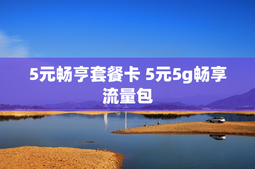 5元畅亨套餐卡 5元5g畅享流量包