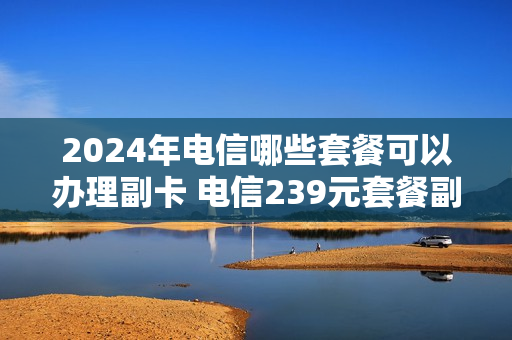 2024年电信哪些套餐可以办理副卡 电信239元套餐副卡