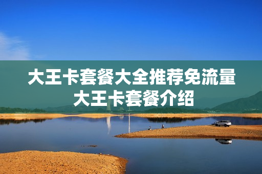 大王卡套餐大全推荐免流量 大王卡套餐介绍