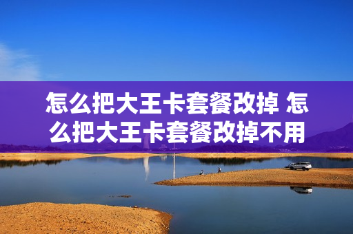 怎么把大王卡套餐改掉 怎么把大王卡套餐改掉不用