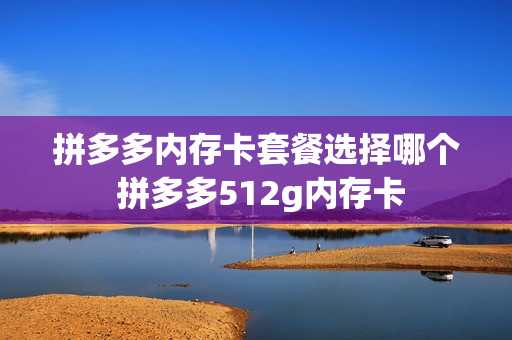 拼多多内存卡套餐选择哪个 拼多多512g内存卡
