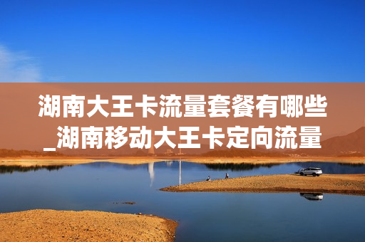 湖南大王卡流量套餐有哪些_湖南移动大王卡定向流量范围