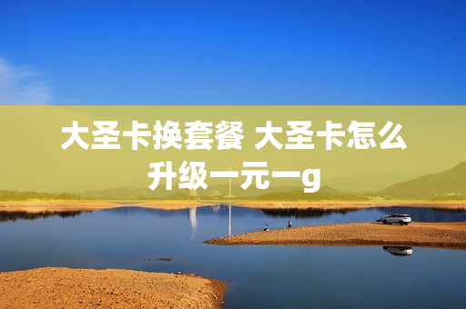 大圣卡换套餐 大圣卡怎么升级一元一g