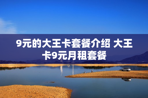 9元的大王卡套餐介绍 大王卡9元月租套餐