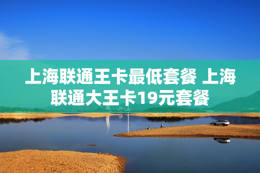 上海联通王卡最低套餐 上海联通大王卡19元套餐