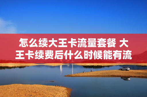 怎么续大王卡流量套餐 大王卡续费后什么时候能有流量