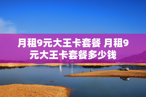 月租9元大王卡套餐 月租9元大王卡套餐多少钱