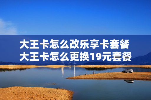 大王卡怎么改乐享卡套餐 大王卡怎么更换19元套餐