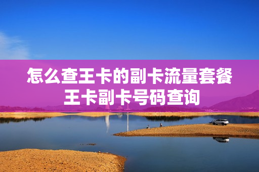 怎么查王卡的副卡流量套餐 王卡副卡号码查询
