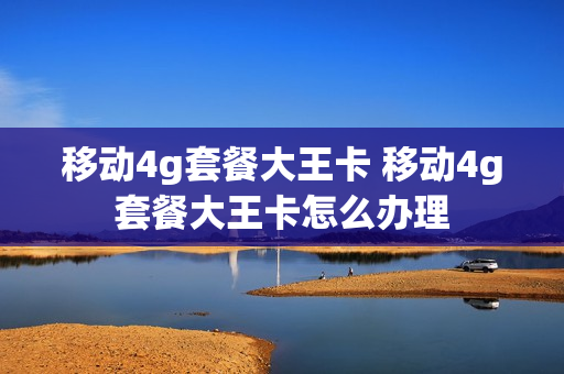 移动4g套餐大王卡 移动4g套餐大王卡怎么办理