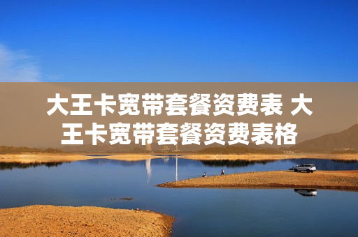 大王卡宽带套餐资费表 大王卡宽带套餐资费表格
