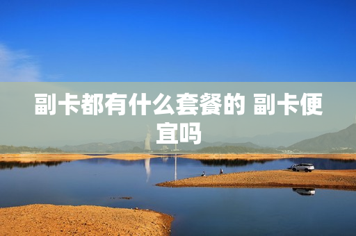 副卡都有什么套餐的 副卡便宜吗