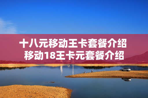 十八元移动王卡套餐介绍 移动18王卡元套餐介绍