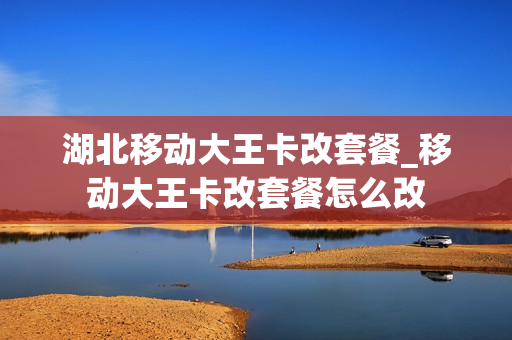 湖北移动大王卡改套餐_移动大王卡改套餐怎么改