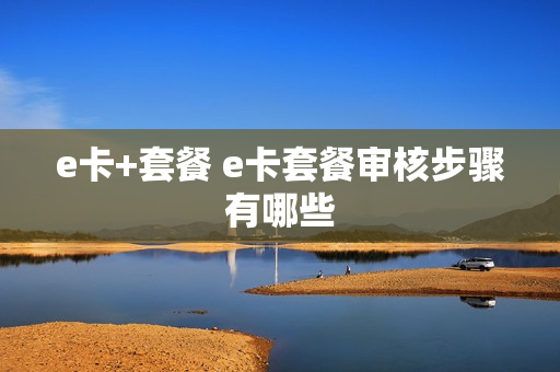 e卡+套餐 e卡套餐审核步骤有哪些