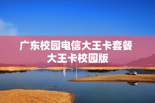 广东校园电信大王卡套餐 大王卡校园版
