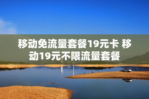 移动免流量套餐19元卡 移动19元不限流量套餐
