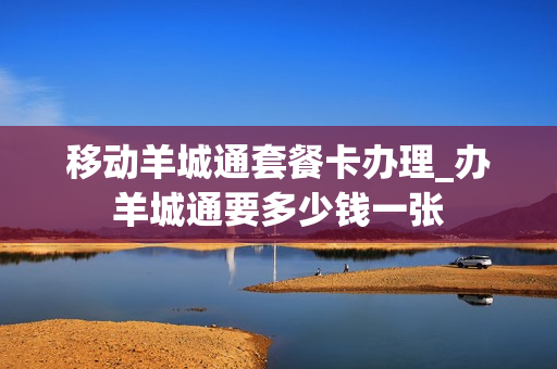 移动羊城通套餐卡办理_办羊城通要多少钱一张