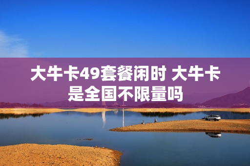 大牛卡49套餐闲时 大牛卡是全国不限量吗