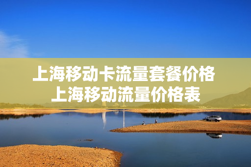上海移动卡流量套餐价格 上海移动流量价格表