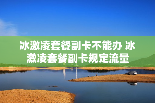 冰激凌套餐副卡不能办 冰激凌套餐副卡规定流量