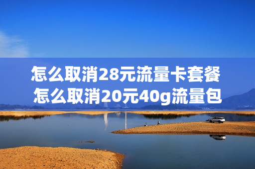 怎么取消28元流量卡套餐 怎么取消20元40g流量包