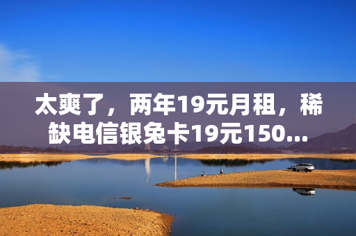 太爽了，两年19元月租，稀缺电信银兔卡19元150...