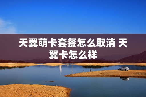 天翼萌卡套餐怎么取消 天翼卡怎么样