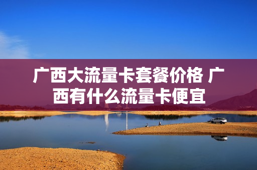 广西大流量卡套餐价格 广西有什么流量卡便宜